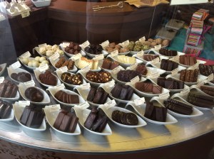 Bayonne's less illustrious past as a slave-trading port means it's also famous for its excellent chocolate-making.