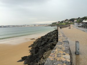 The inviting bay in Cibourne.