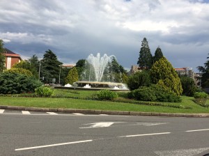 Fountains abound in St Sebastian.