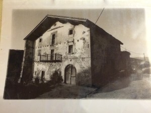 The Hotel Akerreta before it was lovingly restored 10 years ago by the very welcoming and genial owner, Joseph and his family.