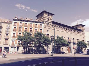 The Justice Palace in Zaragoza.