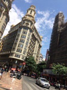 Valencia city centre.