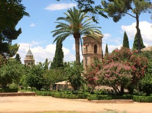 Alhambra Palace as one enters the grounds.