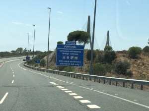 Arrival in Portugal.