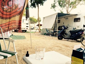 The simple and friendly 'Campismo' at Olhelo