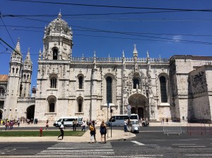 The Mosteiro dos Jeronimo in Belem.