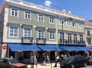 The famous Pateis de Belem patisserie.