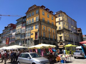 More typical Porto picturesque houses in Sao Nicolau.