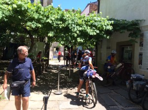 Some do the camino on a bike.