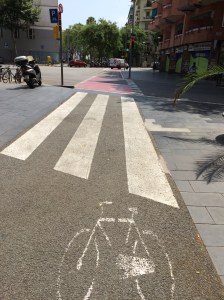 A cycle-friendly city.