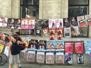 We arrived during the annual cultural festival with dozens of young people promoting their plays and cultural events.