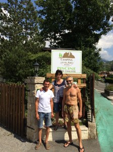 Staying at Camping Villard was a joy - Mam and Dominique made us feel completely at home.