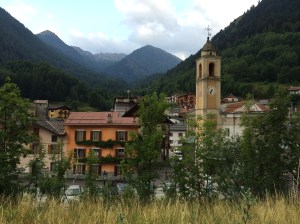 Pietraporzio, just inside the Italian border in Piemonte.
