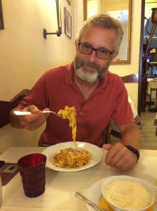 Tagliatelle alla bolognese - couldn't leave Bologna without having a taste of the real thing.