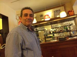 Nino (Antonino), head waiter at the Ramazzotti Restaurant.