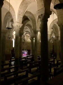 The cathedral where San Nicola il Pellegrino is buried.
