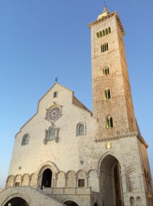Trani's beautiful cathedral, one of the symbols of Puglia.
