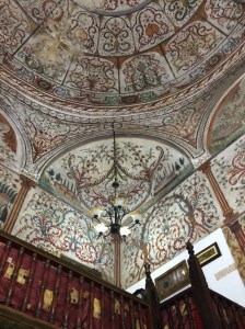 The inside of the Et'hem Bey Mosque re-opened as place of religious worship in 1991.