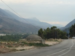 Another bunker on the road to Castrolezij in the south.