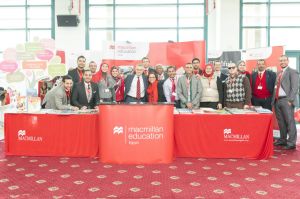 And with the Macmillan Egypt team in Cairo in January.