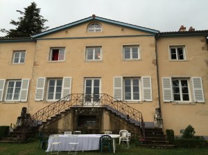 The beautiful Chateau de l'Hestrange in Blace.